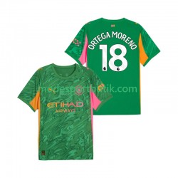 Manchester City Matchtröja ORTEGA MORENO 18 Målvakt Hemma 2025-2026 Kortärmad ,Herr