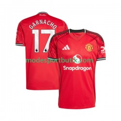 Manchester United Matchtröja Alejandro Garnacho 17 Hemma 2025-2026 Kortärmad ,Herr