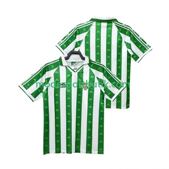 Real Betis Matchtröja 1995 1997 Retro Hemma Kortärmad ,Herr