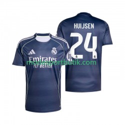 Real Madrid Matchtröja Huijsen 24 Borta 2025-2026 Kortärmad ,Herr