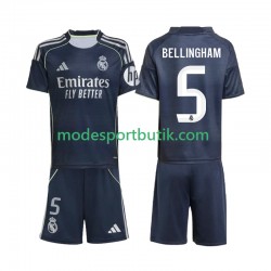 Real Madrid Matchtröja Jude Bellingham 5 Borta 2025-2026 Kortärmad ,Fotbollsställ Barn
