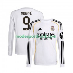 Real Madrid Matchtröja Mbappé Kylian 9 Hemma 2025-2026 Långärmad ,Herr Real Madrid Matchtröja Mbappé Kylian 9 Hemma 2025-2026 Långärmad ,Herr