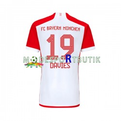 FC Bayern München Matchtröja Alphonso Davies 19 Hemma 2023-2024 Kortärmad ,Herr