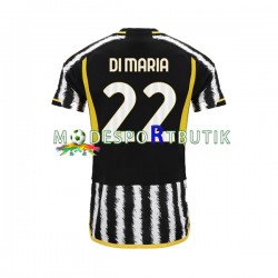 Juventus Matchtröja Angel Di Maria 22 Hemma 2023-2024 Kortärmad ,Herr