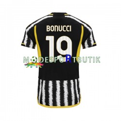 Juventus Matchtröja Leonardo Bonucci 19 Hemma 2023-2024 Kortärmad ,Herr