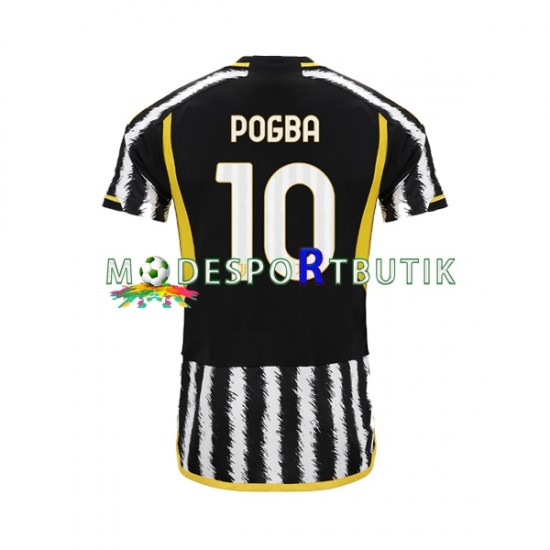 Juventus Matchtröja Paul Pogba 10 Hemma 2023-2024 Kortärmad ,Herr