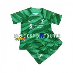 Liverpool Matchtröja Målvakt Hemma 2023-2024 Kortärmad ,Fotbollsställ Barn