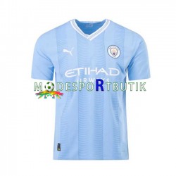 Manchester City Matchtröja Hemma 2023-2024 Kortärmad ,Herr