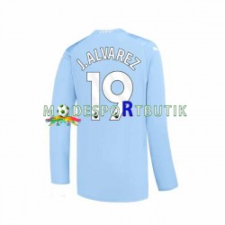 Manchester City Matchtröja J. ALVAREZ 19 Hemma 2023-2024 Långärmad ,Herr