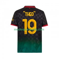 AC Milan Matchtröja THEO 19 Fjärde 2024-2025 Kortärmad ,Herr