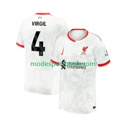 Liverpool Matchtröja VIRGIL 4 Tredje 2024-2025 Kortärmad ,Herr