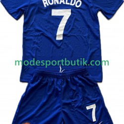 Manchester United Matchtröja Cristiano Ronaldo 7 2009 Retro Tredje 2008 Kortärmad ,Fotbollsställ Barn