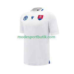 Slovakien Matchtröja Borta 2024-2025 Kortärmad ,Herr