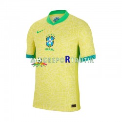 Brasilien Matchtröja Hemma Copa America 2024 Kortärmad ,Herr