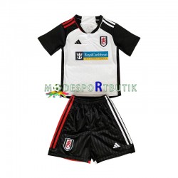 Fulham Matchtröja Hemma 2023-2024 Kortärmad ,Fotbollsställ Barn