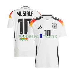 Tyskland Matchtröja Jamal Musiala 10 Hemma Euro 2024 Kortärmad ,Herr