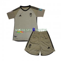 Granada Matchtröja Tredje 2023-2024 Kortärmad ,Fotbollsställ Barn