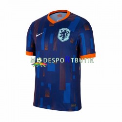 Nederländerna Matchtröja Borta Euro 2024 Kortärmad ,Herr