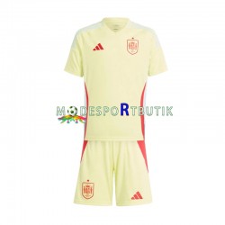 Spanien Matchtröja Borta Euro 2024 Kortärmad ,Fotbollsställ Barn