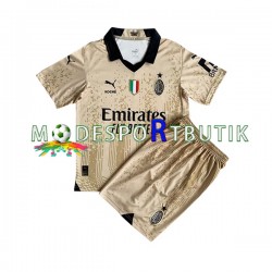 AC Milan Matchtröja Special Målvakt Hemma 2022-23 Kortärmad ,Fotbollsställ Barn