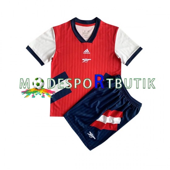 Arsenal Matchtröja Icon Retro Hemma 2022-23 Kortärmad ,Fotbollsställ Barn