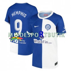 Atlético Madrid Matchtröja Memphis 9 120 Anniversary Hemma 2022-23 Kortärmad ,Herr