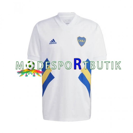 CA Boca Juniors Matchtröja Icon Retro Hemma 2022-23 Kortärmad ,Herr