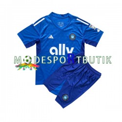 Charlotte FC Matchtröja Målvakt Borta 2023 Kortärmad ,Fotbollsställ Barn