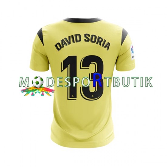 Getafe CF Matchtröja David Soria 13 Målvakt Hemma 2022-23 Kortärmad ,Herr