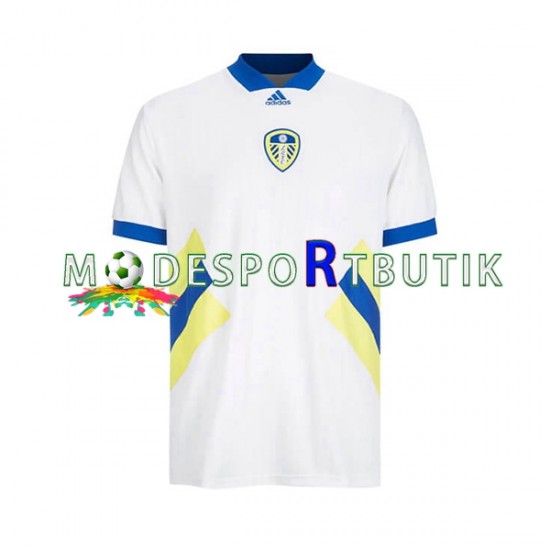 Leeds United Matchtröja Icon Retro Hemma 2022-23 Kortärmad ,Herr