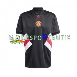 Manchester United Matchtröja Icon Retro Hemma 2022-23 Kortärmad ,Herr