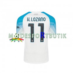 SSC Napoli Matchtröja Face Game Lozano 11 Hemma 2022-23 Kortärmad ,Herr