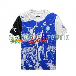 SSC Napoli Matchtröja Maradona Champions Special Edition Hemma 2023 Kortärmad ,Herr