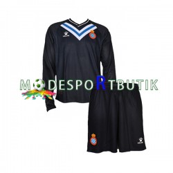 RCD Espanyol Matchtröja Målvakt Hemma 2022-23 Långärmad ,Fotbollsställ Barn