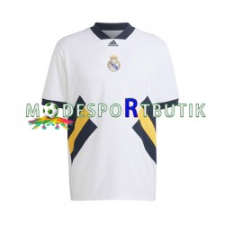Real Madrid Matchtröja Icon Retro Hemma 2022-23 Kortärmad ,Herr