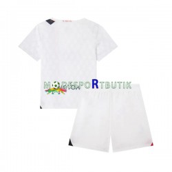 AC Milan Matchtröja Borta 2023-2024 Kortärmad ,Fotbollsställ Barn