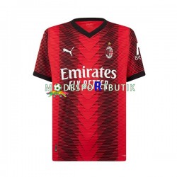 AC Milan Matchtröja Rafael Leao 10 Hemma 2023-2024 Kortärmad ,Herr