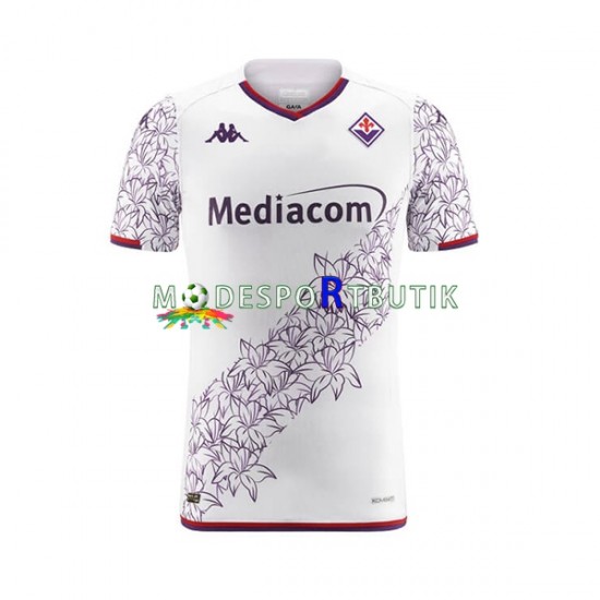 Fiorentina Matchtröja Borta 2023-2024 Kortärmad ,Herr