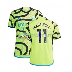 Arsenal Matchtröja Gabriel Martinelli 11 Borta 2023-2024 Kortärmad ,Herr