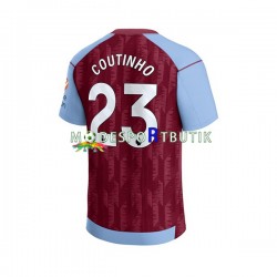 Aston Villa Matchtröja Philippe Coutinho 23 Hemma 2023-2024 Kortärmad ,Herr