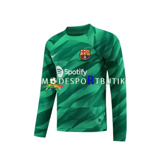 FC Barcelona Matchtröja Ter Stegen 1 Målvakt Hemma 2023-2024 Långärmad ,Herr