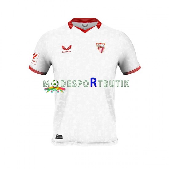 Sevilla FC Matchtröja Hemma 2023-2024 Kortärmad ,Herr