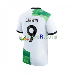 Liverpool Matchtröja Darwin Nunez 9 Borta 2023-2024 Kortärmad ,Herr