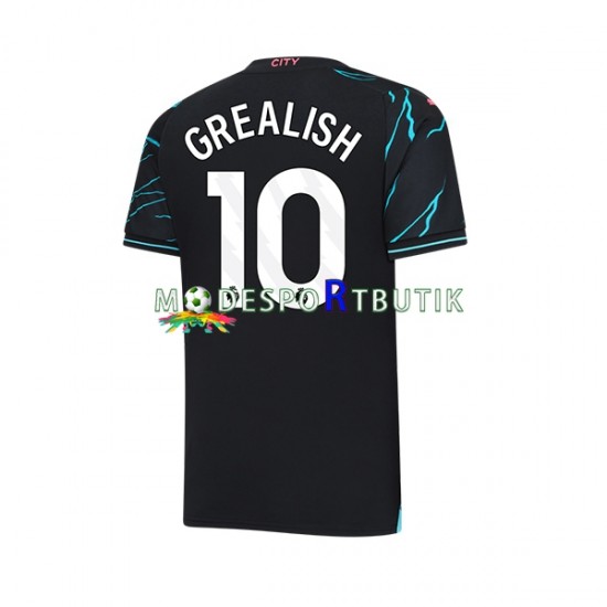 Manchester City Matchtröja Jack Grealish 10 Tredje 2023-2024 Kortärmad ,Herr