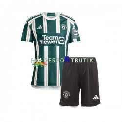 Manchester United Matchtröja Borta 2023-2024 Kortärmad ,Fotbollsställ Barn