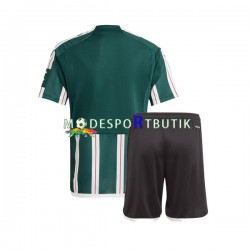 Manchester United Matchtröja Borta 2023-2024 Kortärmad ,Fotbollsställ Barn