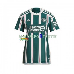 Manchester United Matchtröja Borta 2023-2024 Kortärmad ,Dam