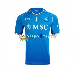 SSC Napoli Matchtröja OSIMHEN 9 Hemma 2023-2024 Kortärmad ,Herr