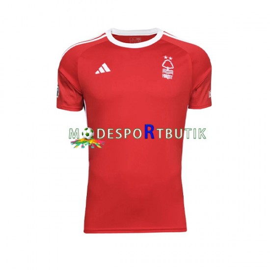 Nottingham Forest Matchtröja Hemma 2023-2024 Kortärmad ,Herr