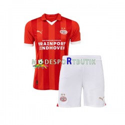 PSV Eindhoven Matchtröja Hemma 2023-2024 Kortärmad ,Fotbollsställ Barn